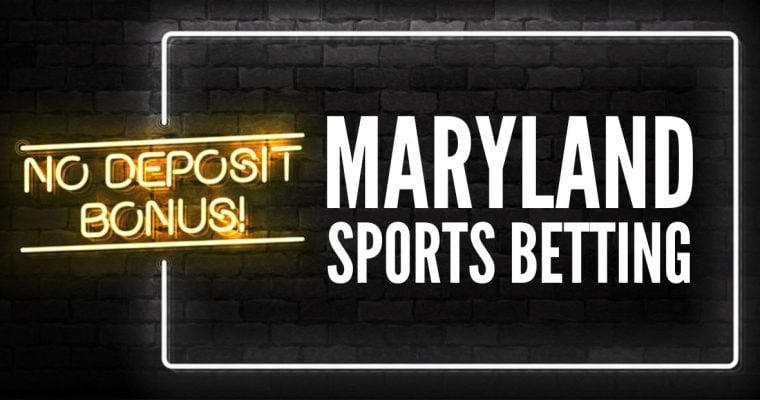 Maryland Sports Betting With Neon Frame and Promo Offer No Deposit Bonus