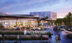 New External Rendering of HeadWaters Resort & Casino
