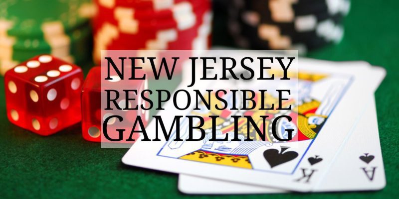 Playing Cards and Dice, Poker Chips with New Jersey Responsible Gambling