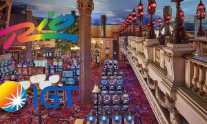 Rio Las Vegas Casino Floor with IGT logo