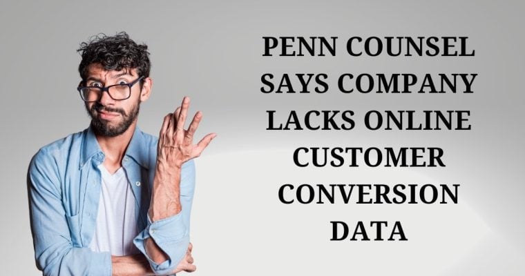 person shrugging shoulders representing the response that penn counsel gave to regulators about customer data