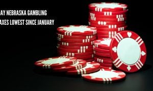 red white gambling chips nebraska taxes