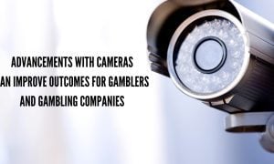 security camera represents advancements in surveillance technologies that gambling companies can use