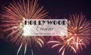 Fireworks Celebrate Grand Opening with Hollywood Casino Baton Rouge logo