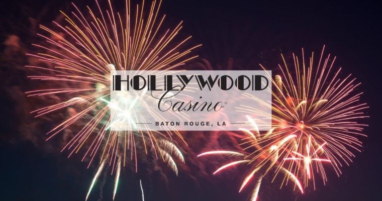 Fireworks Celebrate Grand Opening with Hollywood Casino Baton Rouge logo