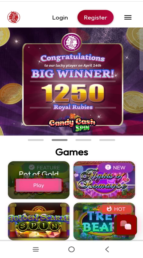 Loyal Royal Casino Gift Code - Get 2,000 Loyal Coins Promo