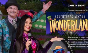 Playtech's Adventures Beyond Wonderland Live Game Image