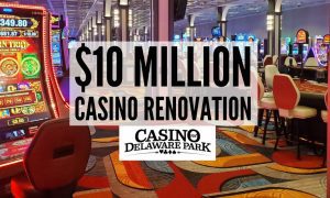 Rendering of $10 Million Renovations To Main Gaming Floor At Delaware Park Casino & Racing