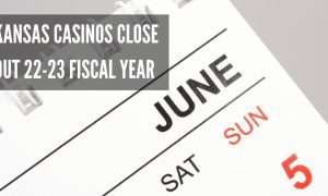 june desk calendar depicts the final month in the past fiscal year for kansas casinos