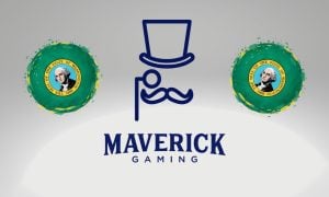 maverick gaming washington state seal top hat mustache monocle