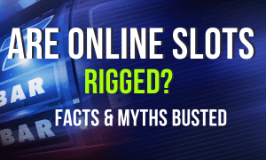 Are online slots rigged?