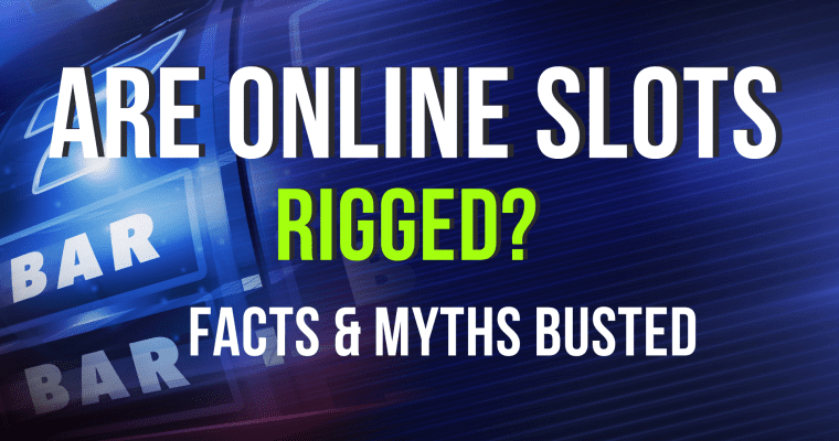 Are online slots rigged?