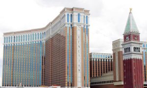 exterior of the venetian casino in las vegas