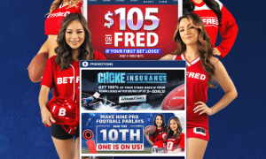 Betfred Sportsbook welcome bonus & Betfred Sportsbook bonus code for $105 sign-up offer