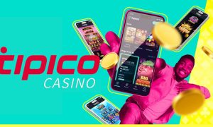 Tipico Casino Player Displays Cell Phone With Online Games