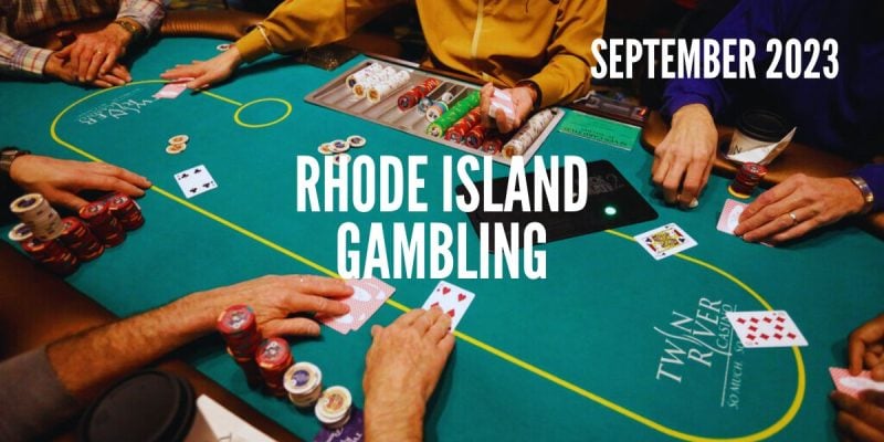Dealer Deals Poker Game At Twin River Casino Lincoln, RI