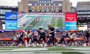 NFL’s New England Patriots Play Washington Commanders