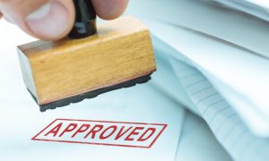 hand stamping papers approved
