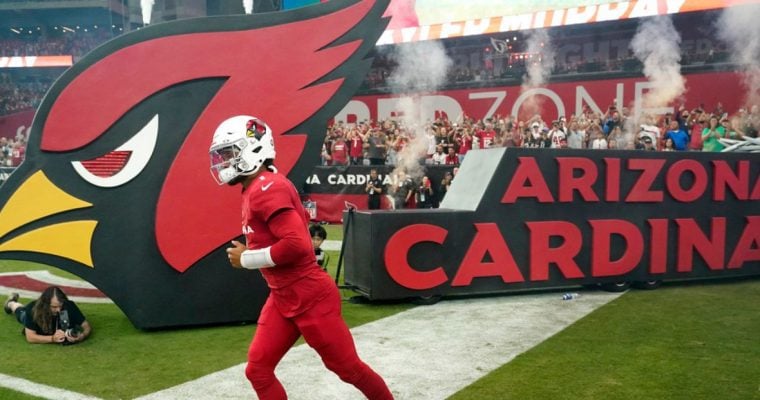 Arizona Cardinals Quarterback Kyler Murray Runs