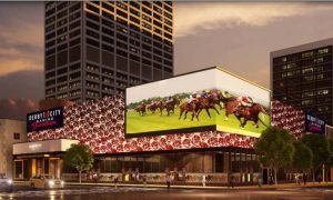 Derby City Gaming Downtown Exterior Video Board
