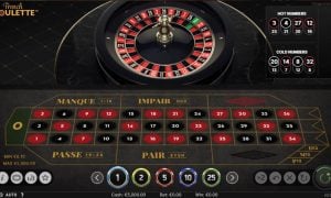Image of the table game French Roulette by NetEnt.