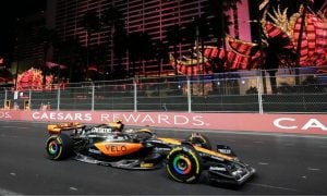 McLaren Driver Lando Norris Drives Las Vegas Grand Prix 2023