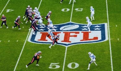The New England Patriots Take On Indianapolis Colts during an NFL football game