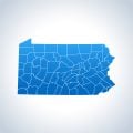 Map of Pennsylvania icon