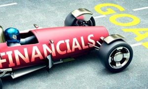 Antique Racecar Reads Financials Reaching Goal