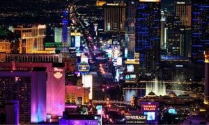 Las Vegas Strip Before New Year's Eve