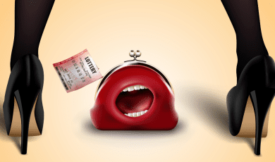 Purse Screams Lost Lottery Ticket