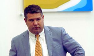 Sen. Travis Hutson Listens To Proposed Amendments