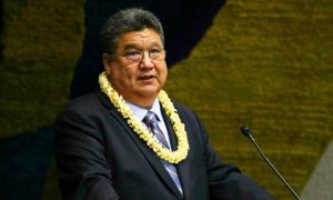 Senate President Ron Kouchi Speaks
