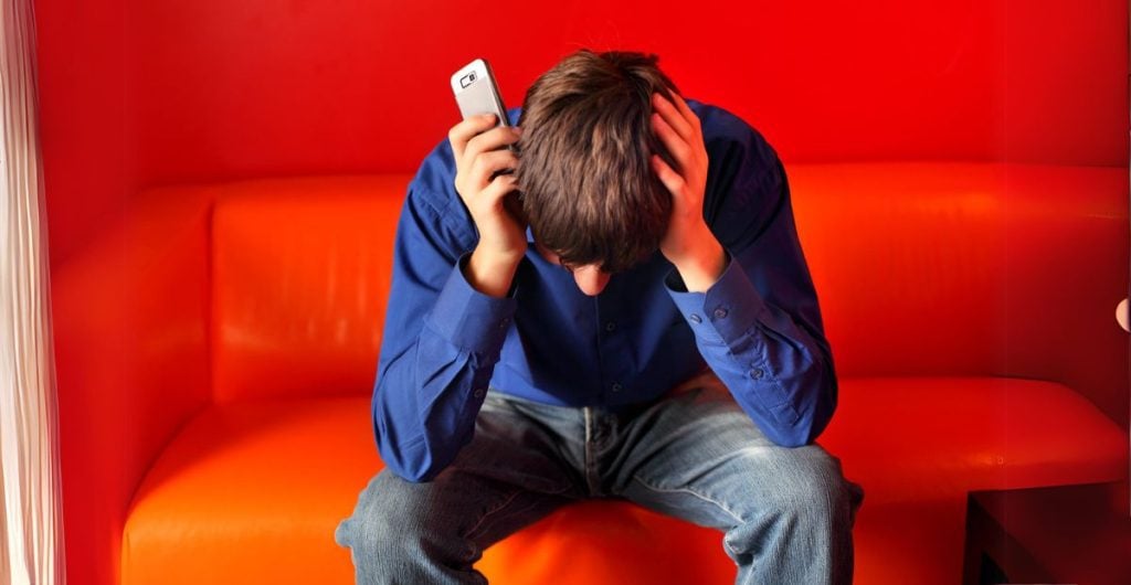 Worried Man Makes Problem Gambling Call