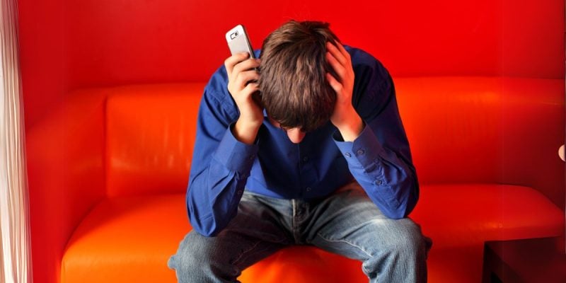 Worried Man Makes Problem Gambling Call