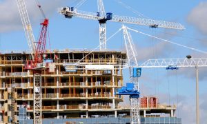 skyscraper under construction
