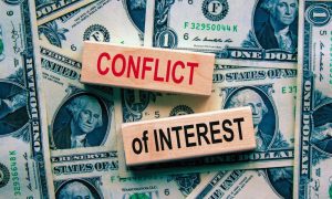 Conflict Of Interest Blocks On Cash