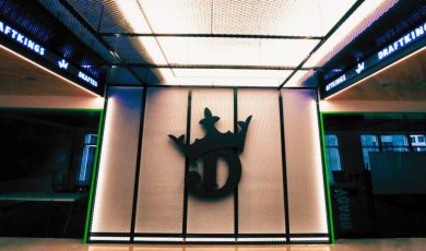 DraftKings Logo At Company Headquarters