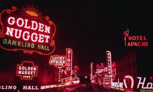 Golden Nugget Casino And Other Las Vegas Neons