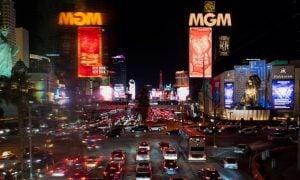 Lunar NY Ad On MGM Resorts Billboard