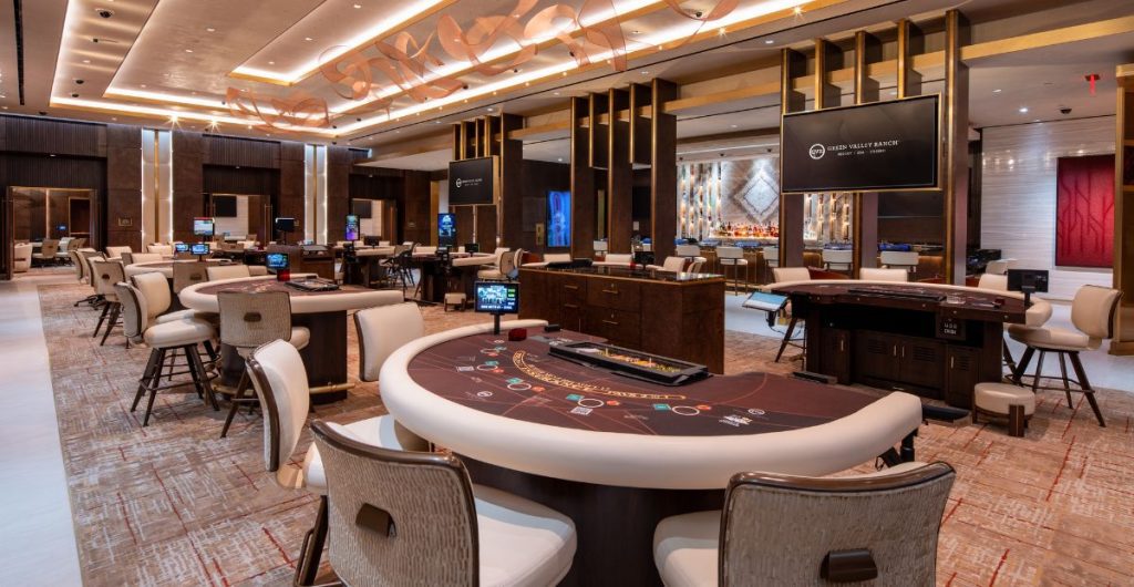 New High-Limit Table Games Room At GVR
