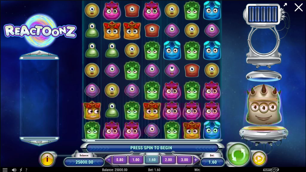 Reactoonz Slot