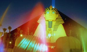 Sphinx In Front Of Luxor Hotel & Casino Las Vegas