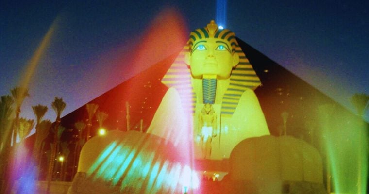 Sphinx In Front Of Luxor Hotel & Casino Las Vegas