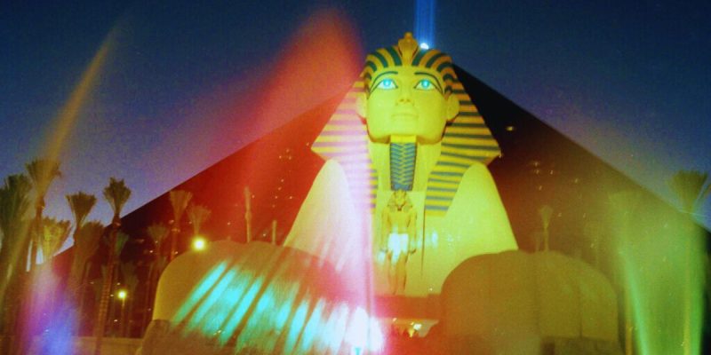 Sphinx In Front Of Luxor Hotel & Casino Las Vegas