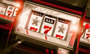red and black slot symbols