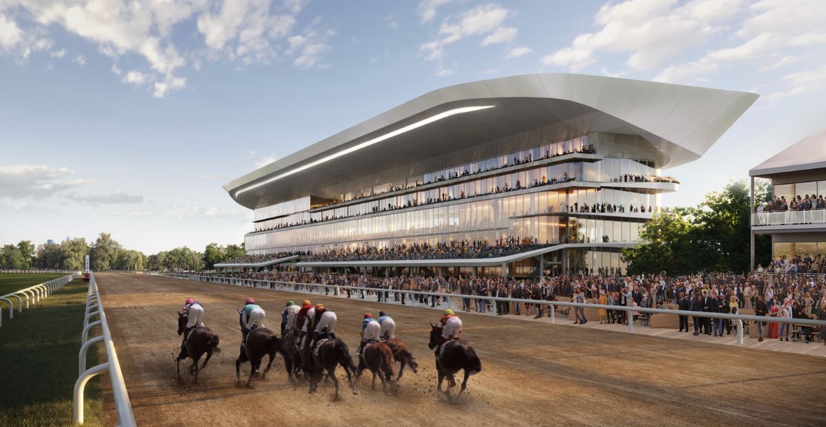 A Look At Renderings For NY's Belmont Park To Be Finished 2026