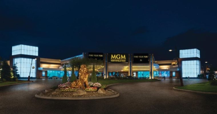 MGM Northfield Park In Ohio, Exterior Entrance