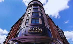 MGM Springfield Casino Front Facade
