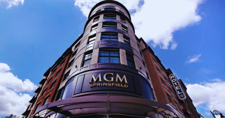 MGM Springfield Casino Front Facade